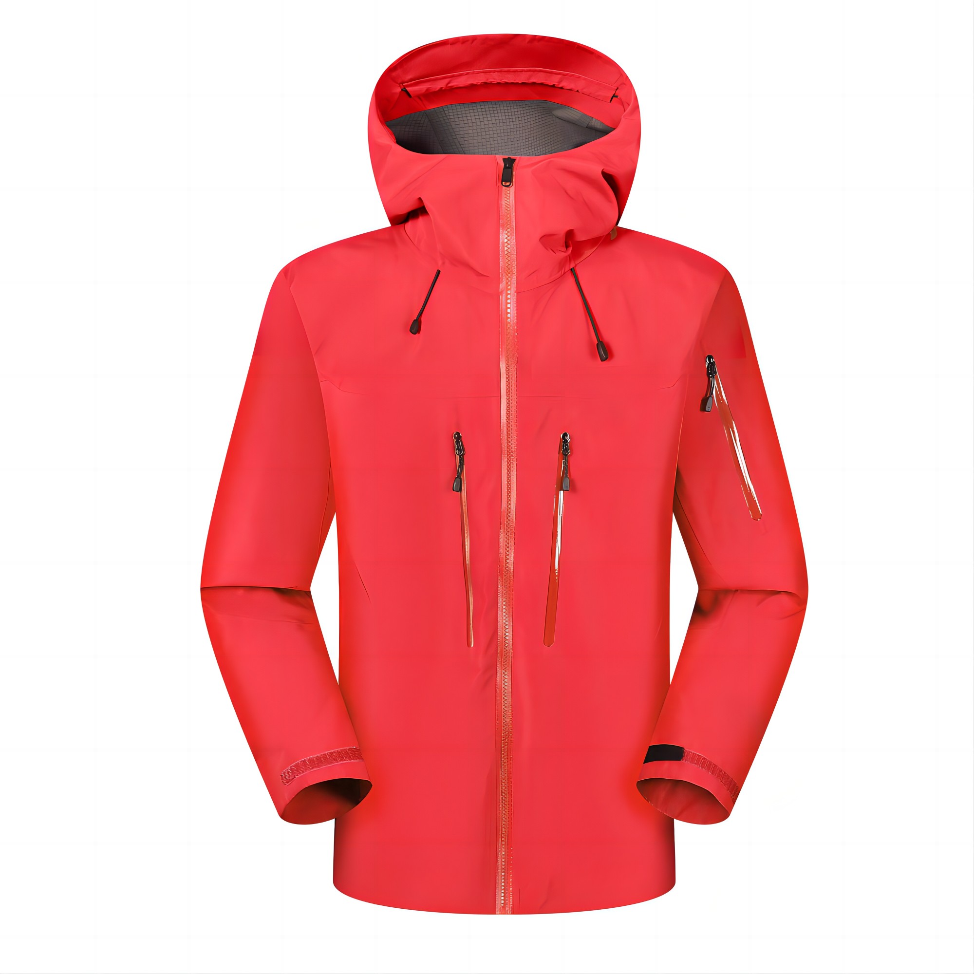 三层压胶面料冲锋衣